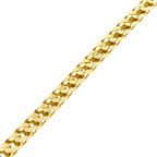 4MM Solid Plain Franco Bracelet — detail 2