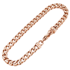 4MM Solid Plain Franco Bracelet — detail 4