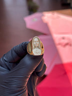 Immaculate Heart of Virgin Mary Ring — detail 2