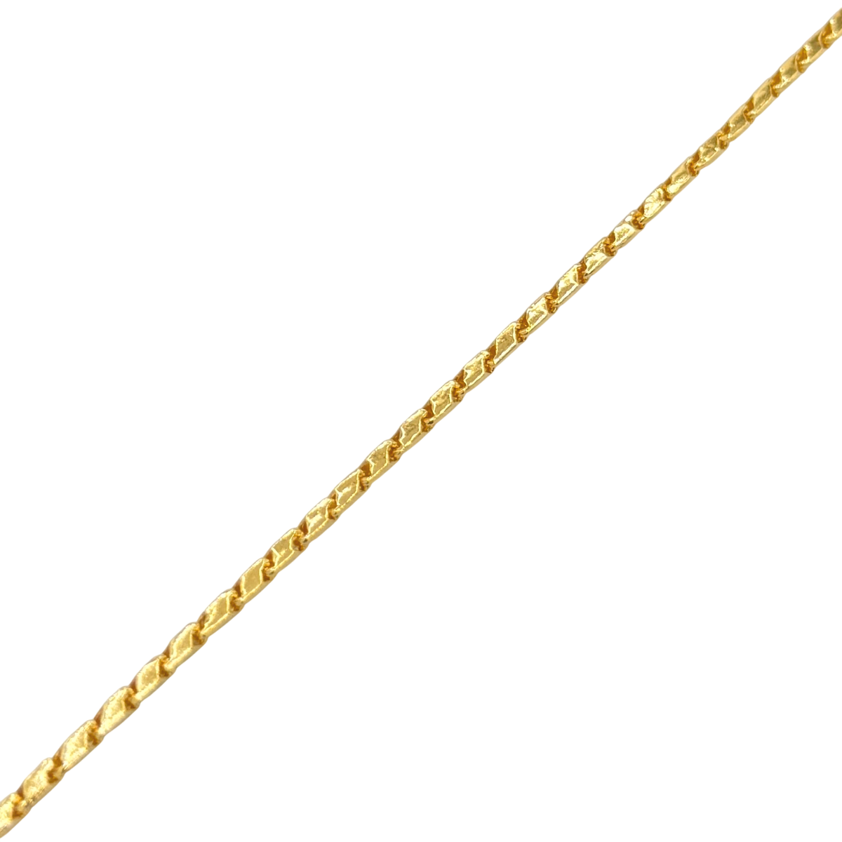 1.7MM Semi-Hollow Bullet Link Bracelet — detail 2