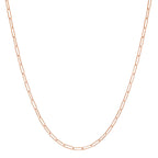 2MM Solid Paper Clip Chain