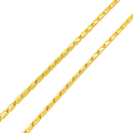 2.3MM Semi-Hollow Baht Chain