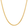 2.5MM Solid Diamond-Cut Franco Chain