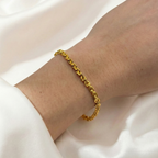 2.8MM Solid Anchor Link Bracelet — detail 3