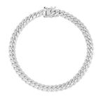 5MM Solid Miami Cuban Link Bracelet — detail 2