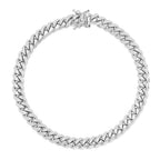 6MM Solid Miami Cuban Link Bracelet — detail 2