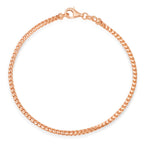 2.5MM Solid Plain Franco Bracelet — detail 3