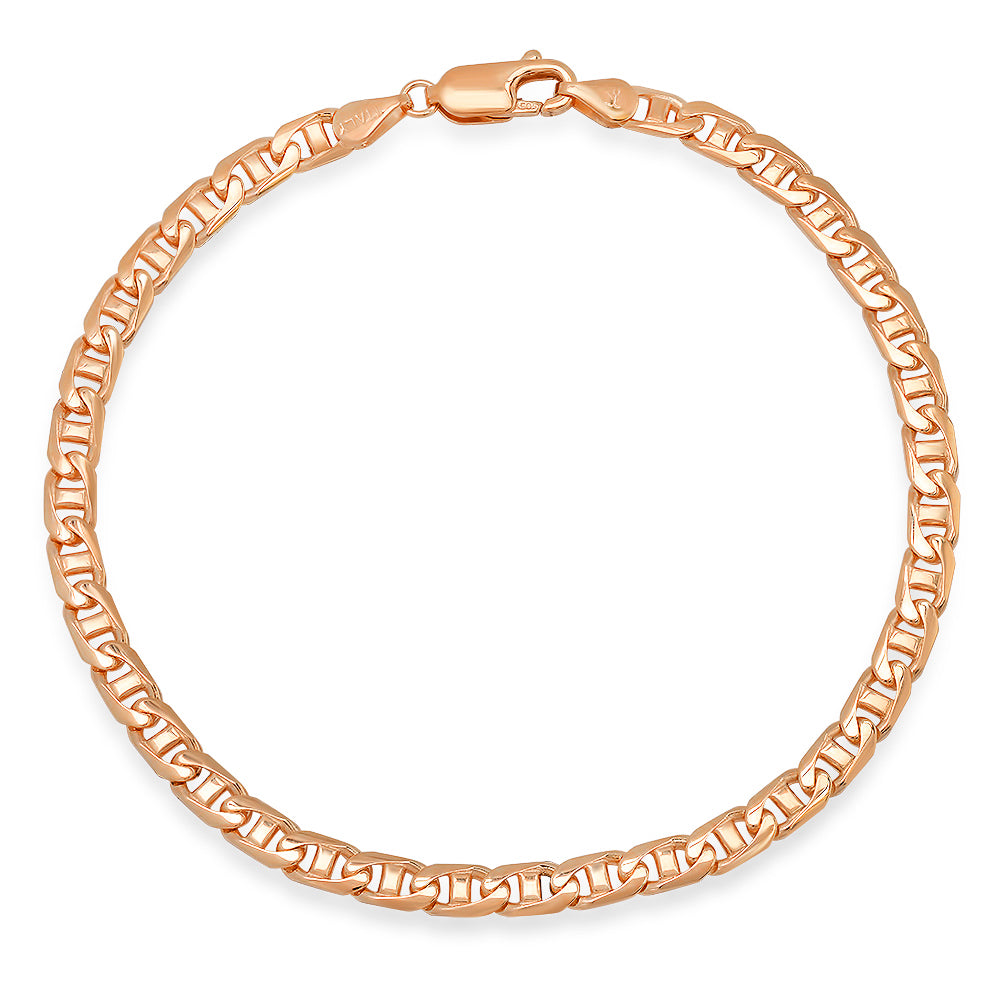 4.5MM Solid Yacht Link Bracelet — detail 3