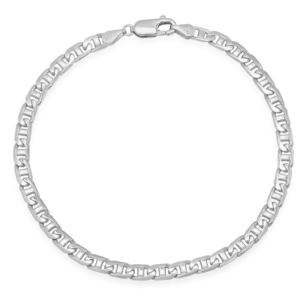 4.5MM Solid Yacht Link Bracelet — detail 2