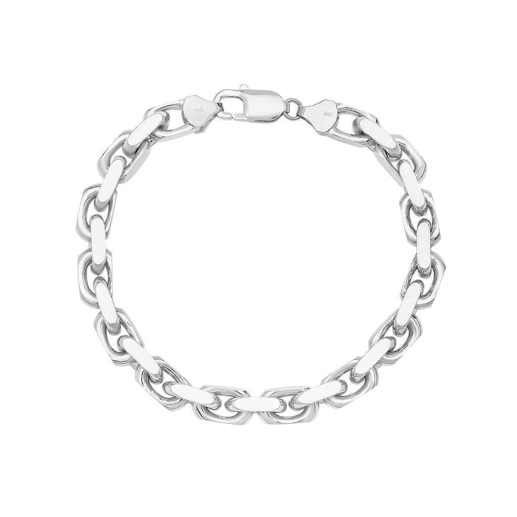 6.5MM Solid Heavy Link Bracelet — detail 2