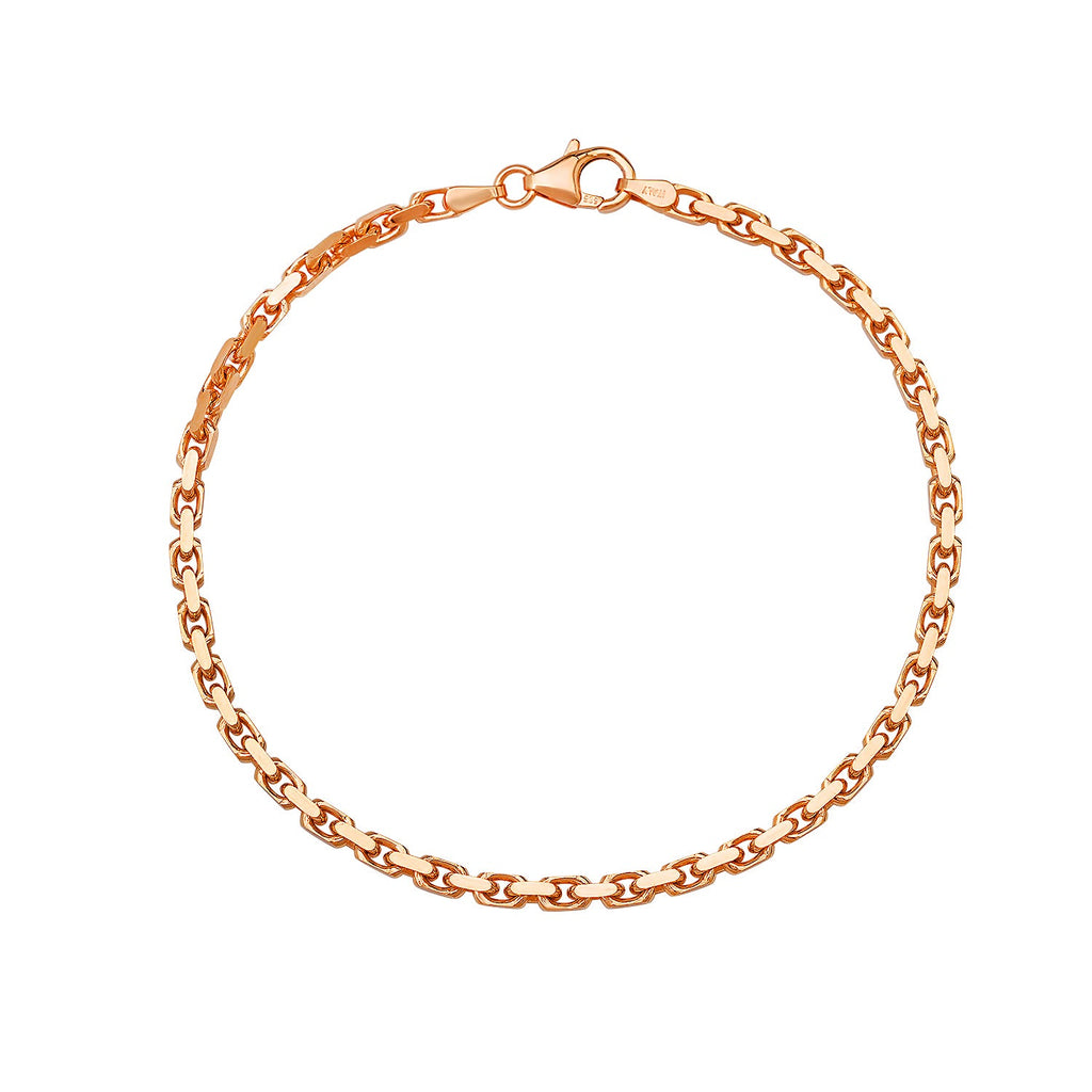 2.4MM Solid Heavy Link Bracelet — detail 3