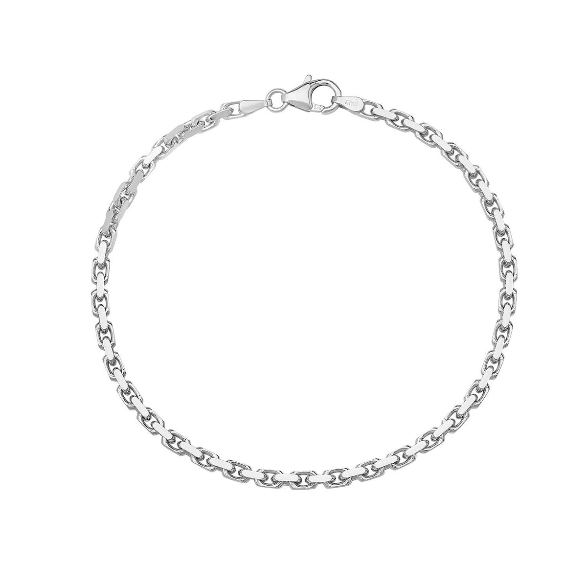 2.4MM Solid Heavy Link Bracelet — detail 2