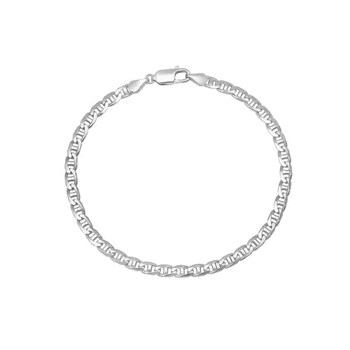 3.5MM Solid Yacht Link Bracelet — detail 2