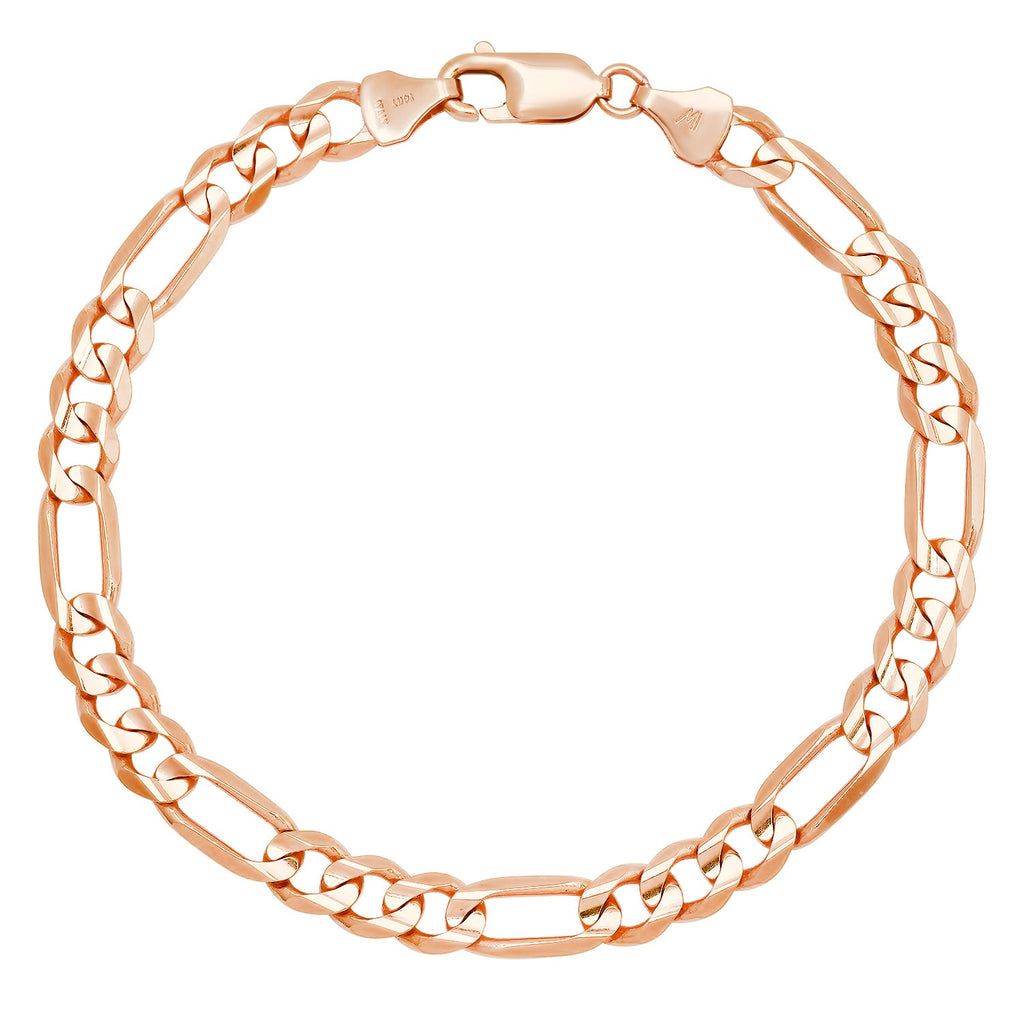 6.2MM Solid Figaro Bracelet — detail 3
