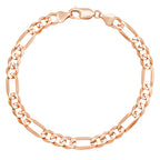 6.2MM Solid Figaro Bracelet — detail 3