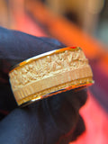 The Last Supper Ring in solid 10K-24K gold