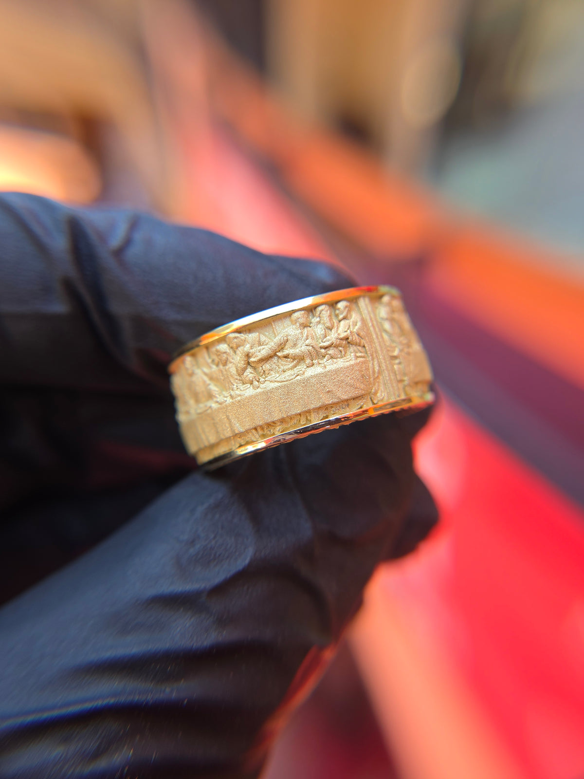 The Last Supper Ring — detail 2
