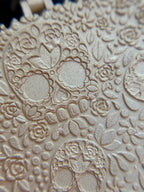 Santa Muerte and Owl Pendant — detail 7