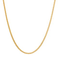 2MM Solid Diamond-Cut Franco Chain