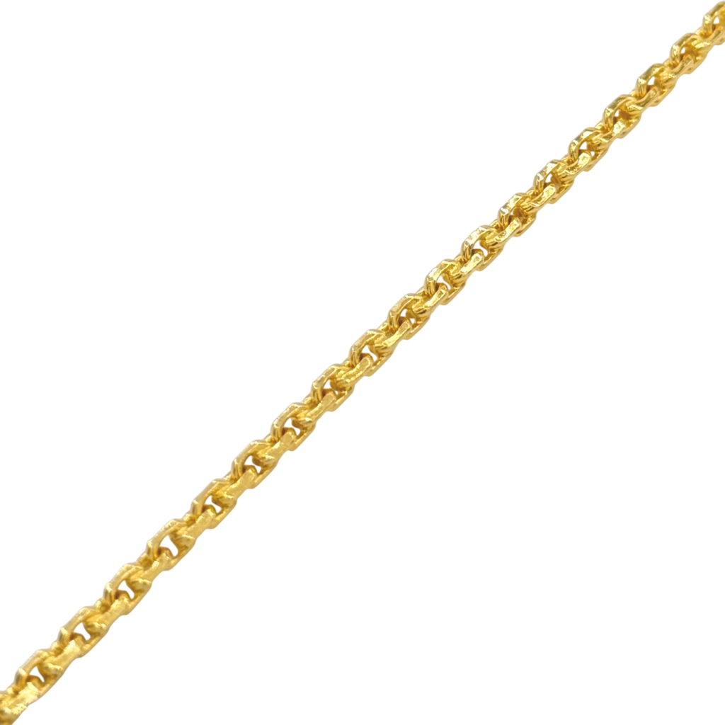 2MM Solid Anchor Link Bracelet — detail 4
