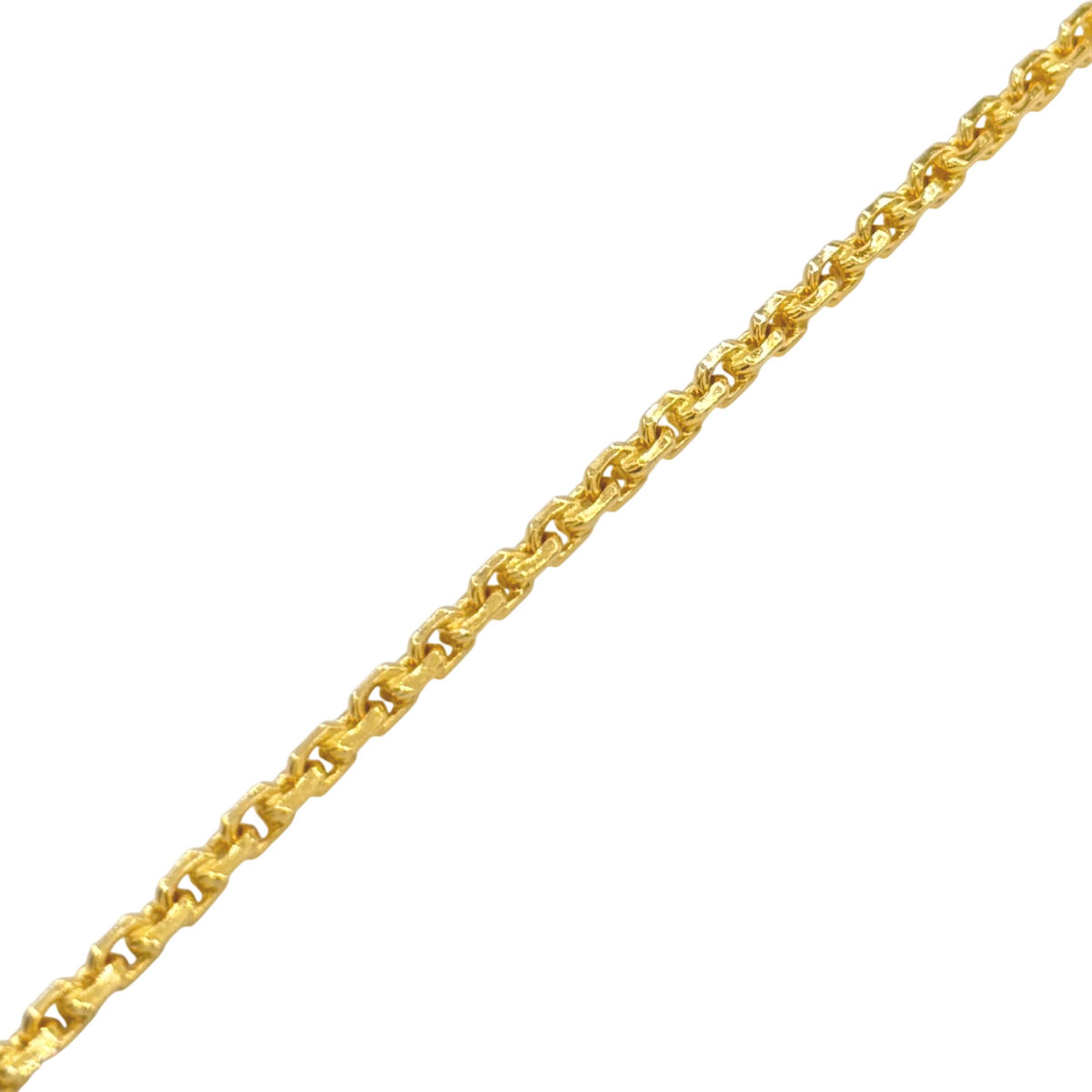 2MM Solid Anchor Link Bracelet — detail 4