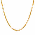 3.5MM Solid Diamond-Cut Franco Chain