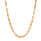3.5MM Solid Yacht Link Chain in rose gold