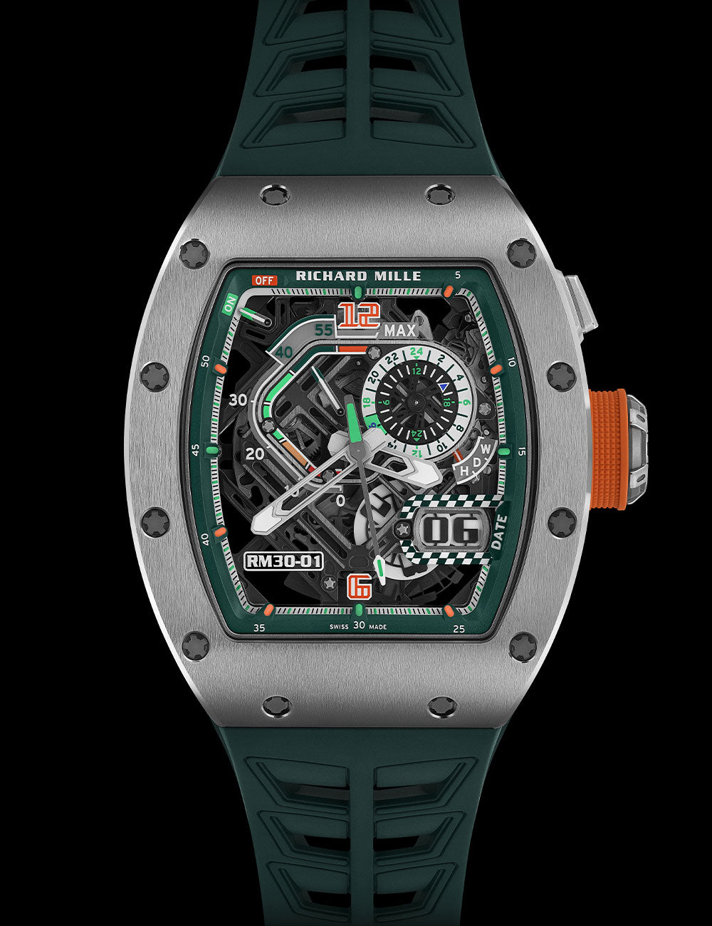 Pre-owned Richard Mille, RM 30-01, Automatic Winding with Declutchable Rotor Le Mans Classic – view 2