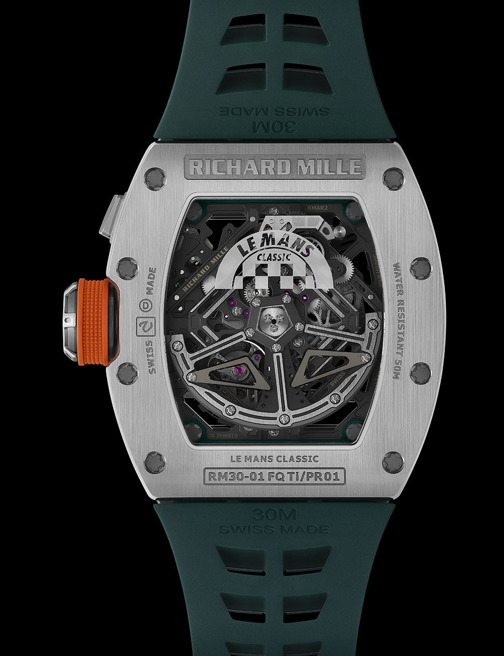 Pre-owned Richard Mille, RM 30-01, Automatic Winding with Declutchable Rotor Le Mans Classic – view 3