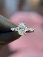 Vintage Filigree Engagement Ring