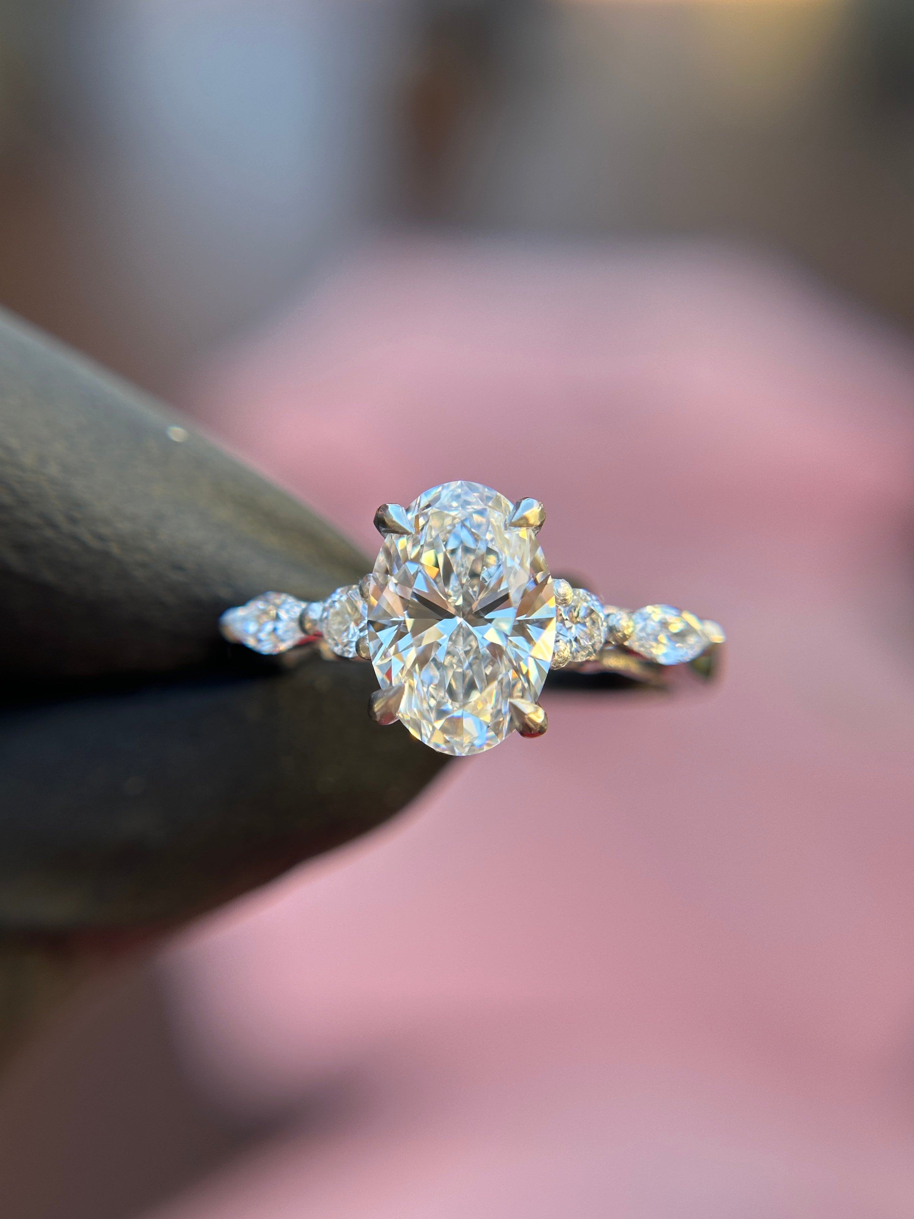 Vintage Filigree Engagement Ring