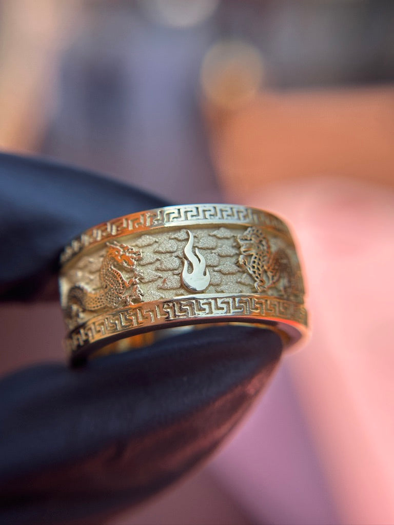 Dragon Mural Ring