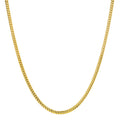 3MM Solid Miami Cuban Link Chain