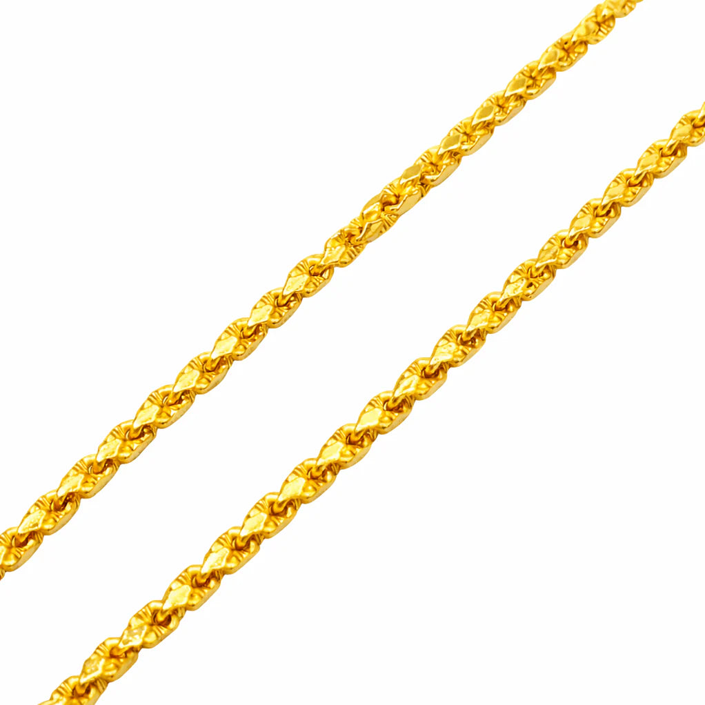 3MM Solid Nugget Chain