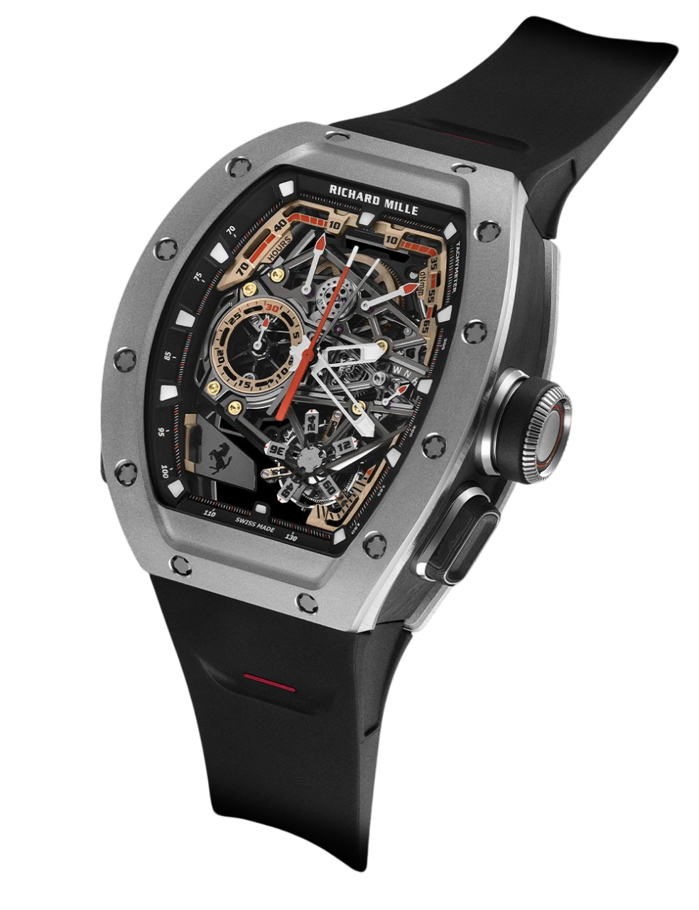 Richard Mille - RM 43-01 - Manual Winding Tourbillon Split-Seconds Chronograph Ferrari