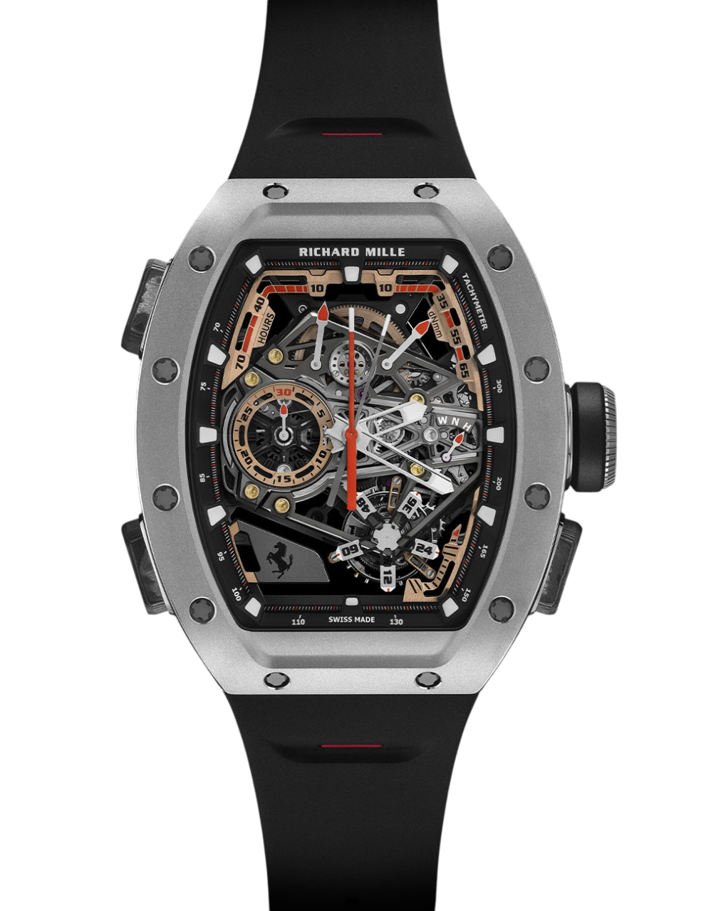 Richard Mille - RM 43-01 - Manual Winding Tourbillon Split-Seconds Chronograph Ferrari