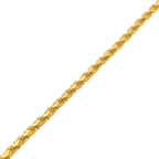 4MM Solid Nugget Link Bracelet — detail 2