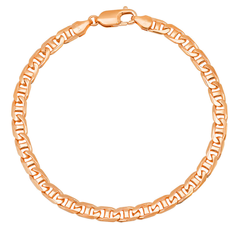 5MM Solid Yacht Link Bracelet — detail 3