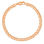 5MM Solid Yacht Link Bracelet — detail 3