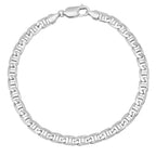 5MM Solid Yacht Link Bracelet — detail 2