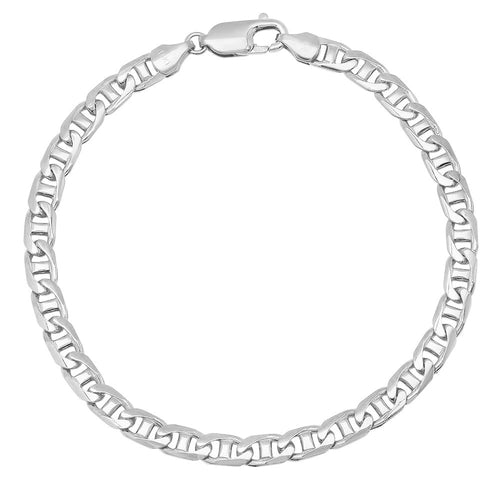 5MM Solid Yacht Link Bracelet — detail 2
