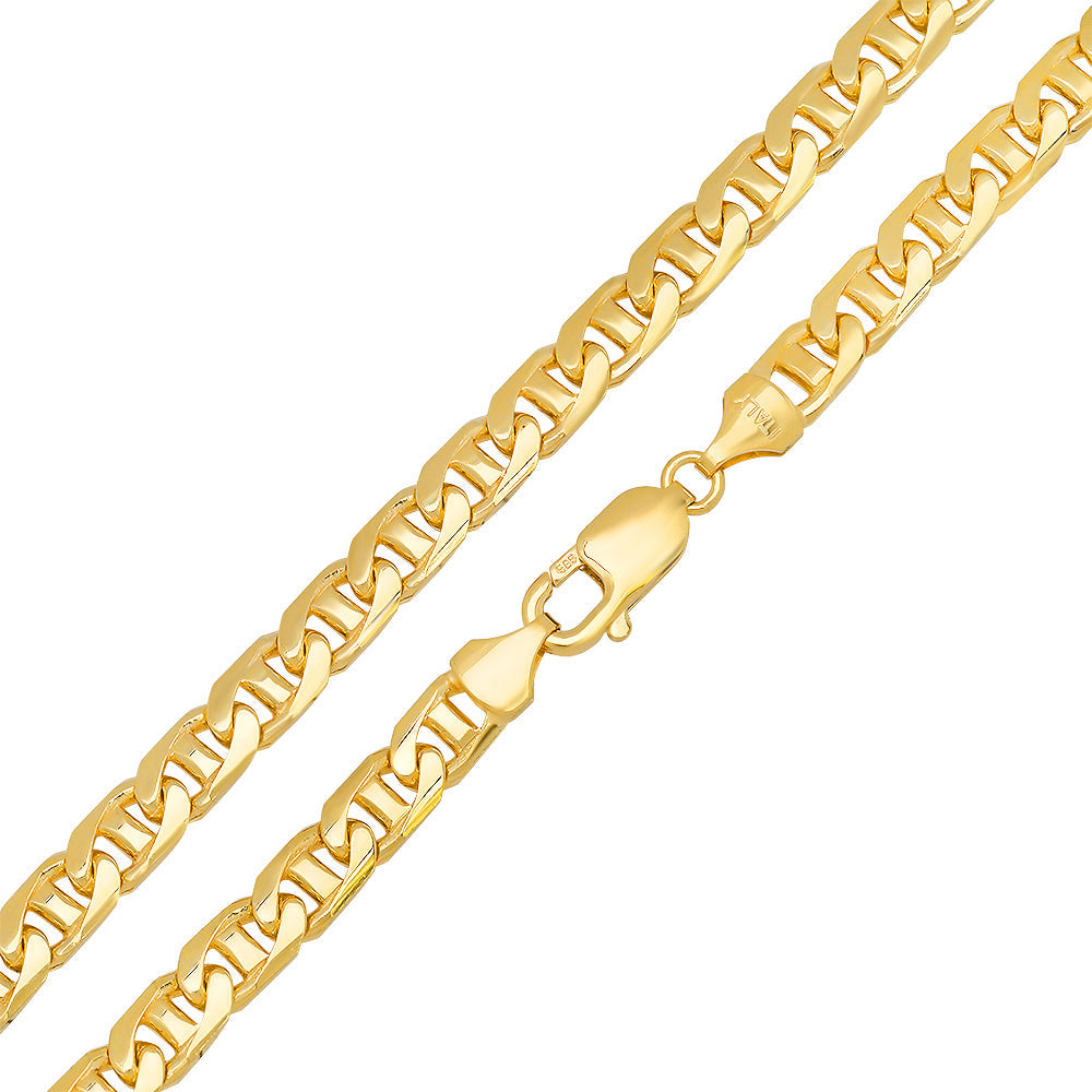 6.5MM Solid Yacht Link Chain detail view