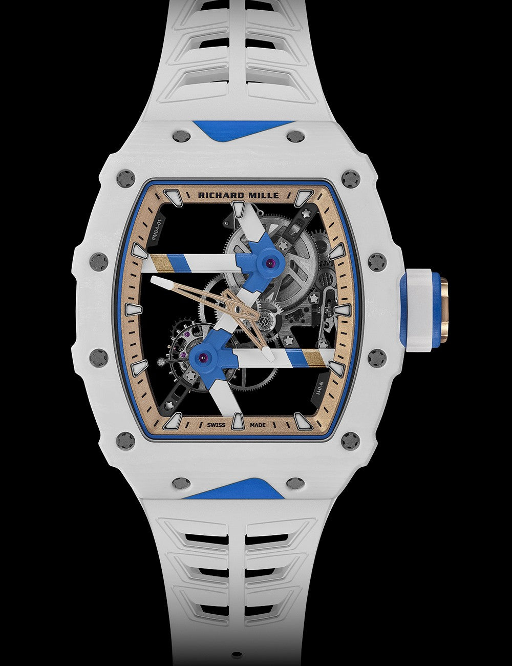 Pre-owned Richard Mille, RM 64-01, Manual Winding Tourbillon Colnago – view 3