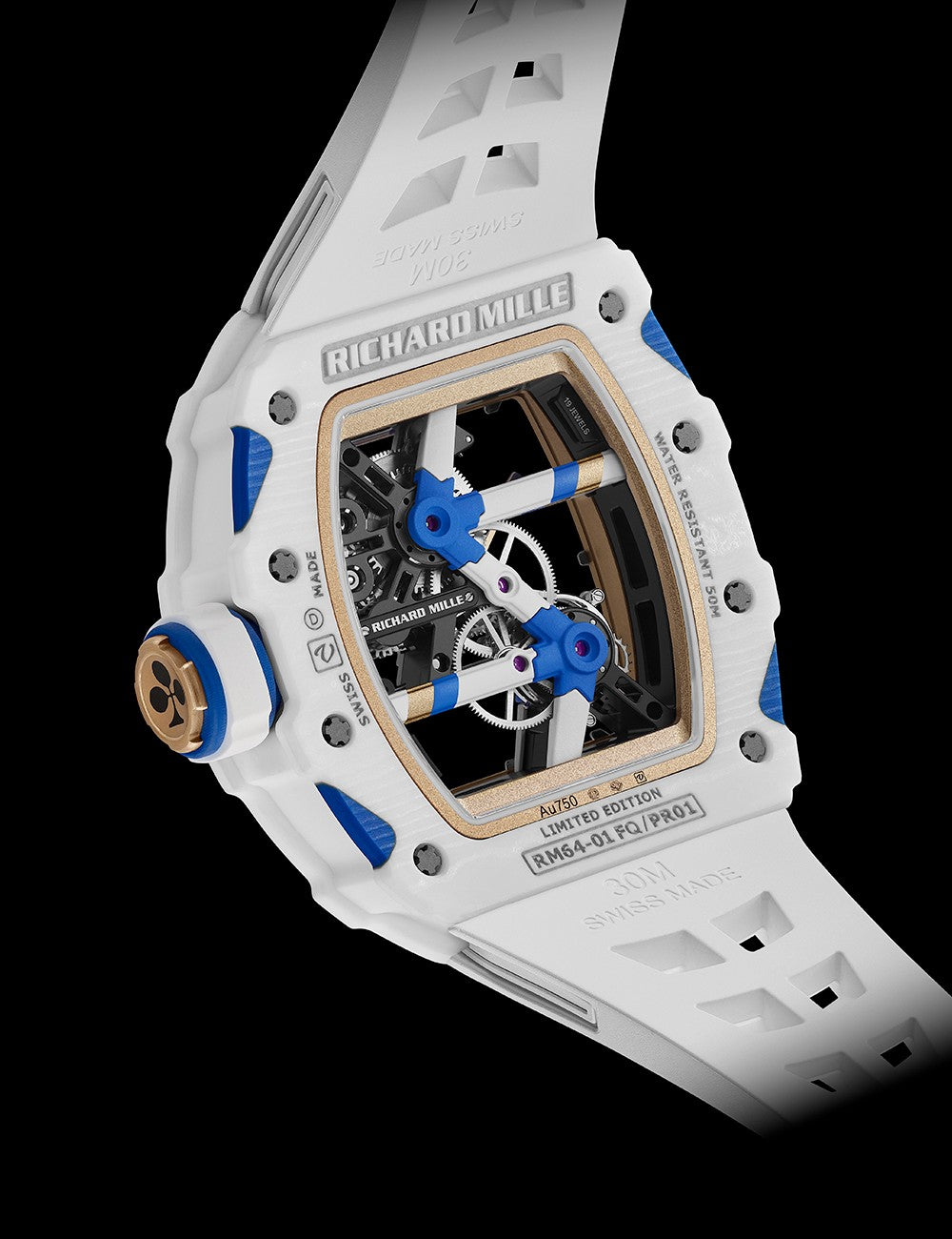 Pre-owned Richard Mille, RM 64-01, Manual Winding Tourbillon Colnago – view 5