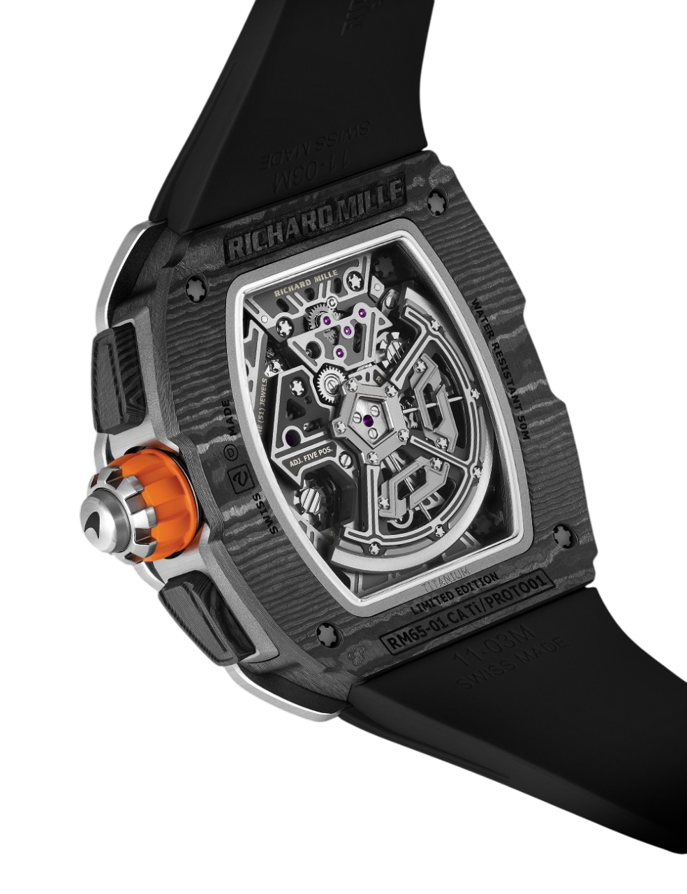 Richard Mille - RM 65-01 - Automatic Winding Split-seconds Chronograph McLaren  W1