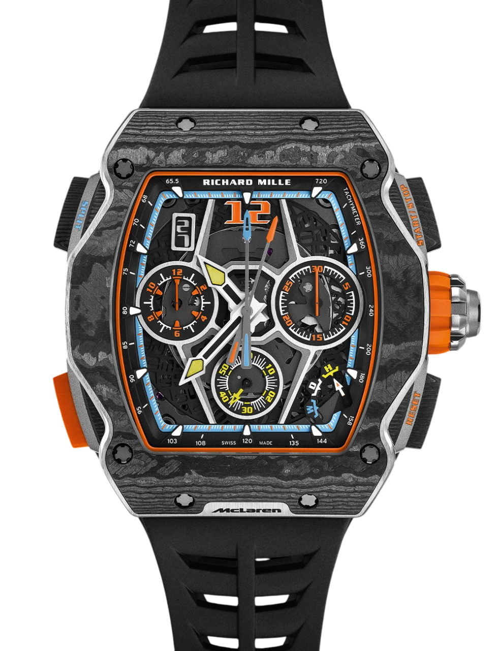 Richard Mille - RM 65-01 - Automatic Winding Split-seconds Chronograph McLaren  W1