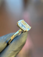 Classic Basket Solitaire Engagement Ring