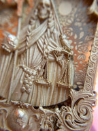 Santa Muerte and Owl Pendant — detail 6