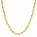 6MM Solid Diamond-Cut Rope Chain
