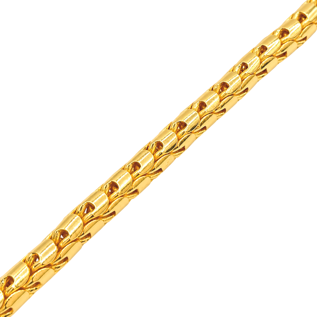 6MM Solid Dragon Scale Bracelet — detail 2